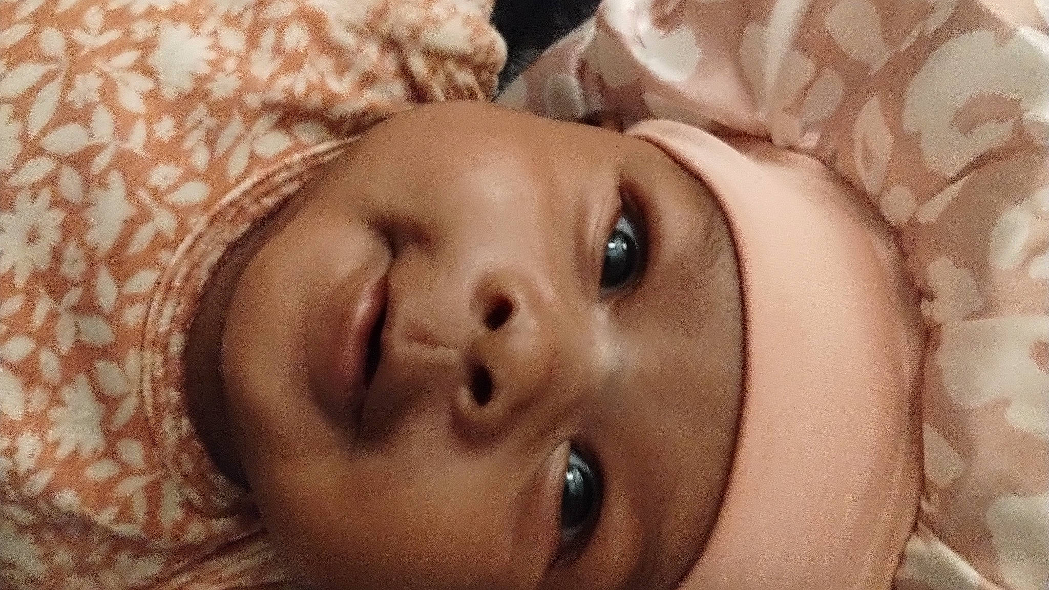 Jupiter is registered to the contest to win money with this photo: baby, cheek, child, chin, close_up, ear, eye, eyebrow, eyelash, facial_expression, happy, head, human_body, iris, lip, mouth, nose, person, skin, smile