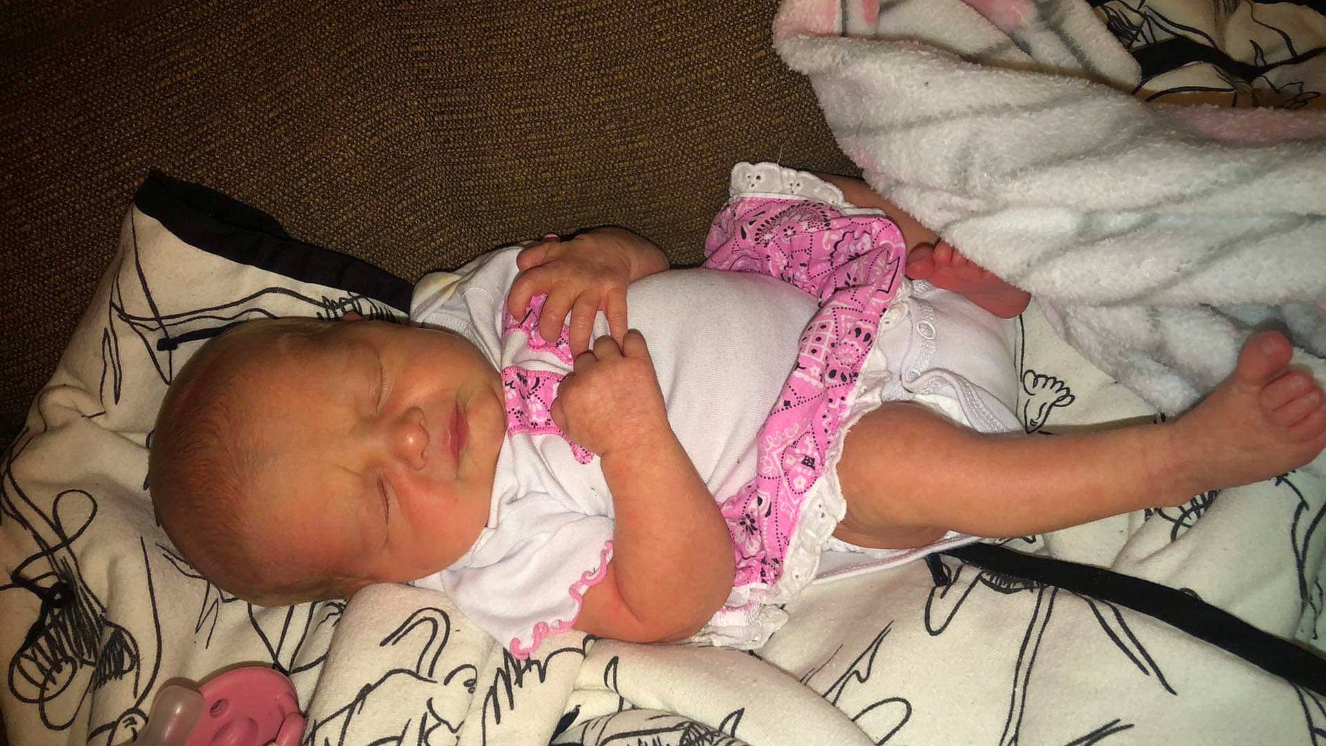 Journie joined the competition — help win amazing prizes! arm, baby, baby_toddler_clothing, cheek, child, comfort, eye, finger, hand, human, human_body, mouth, organ, person, photograph, pink, product, purple, skin, textile