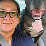 Nasir joined the competition — help win amazing prizes! black_dog, canine, car, casual, collar, companion, dog, friendship, glasses, happy, human, inside, pet, portrait, seat, seatbelt, short_hair, smile, vehicle, woman