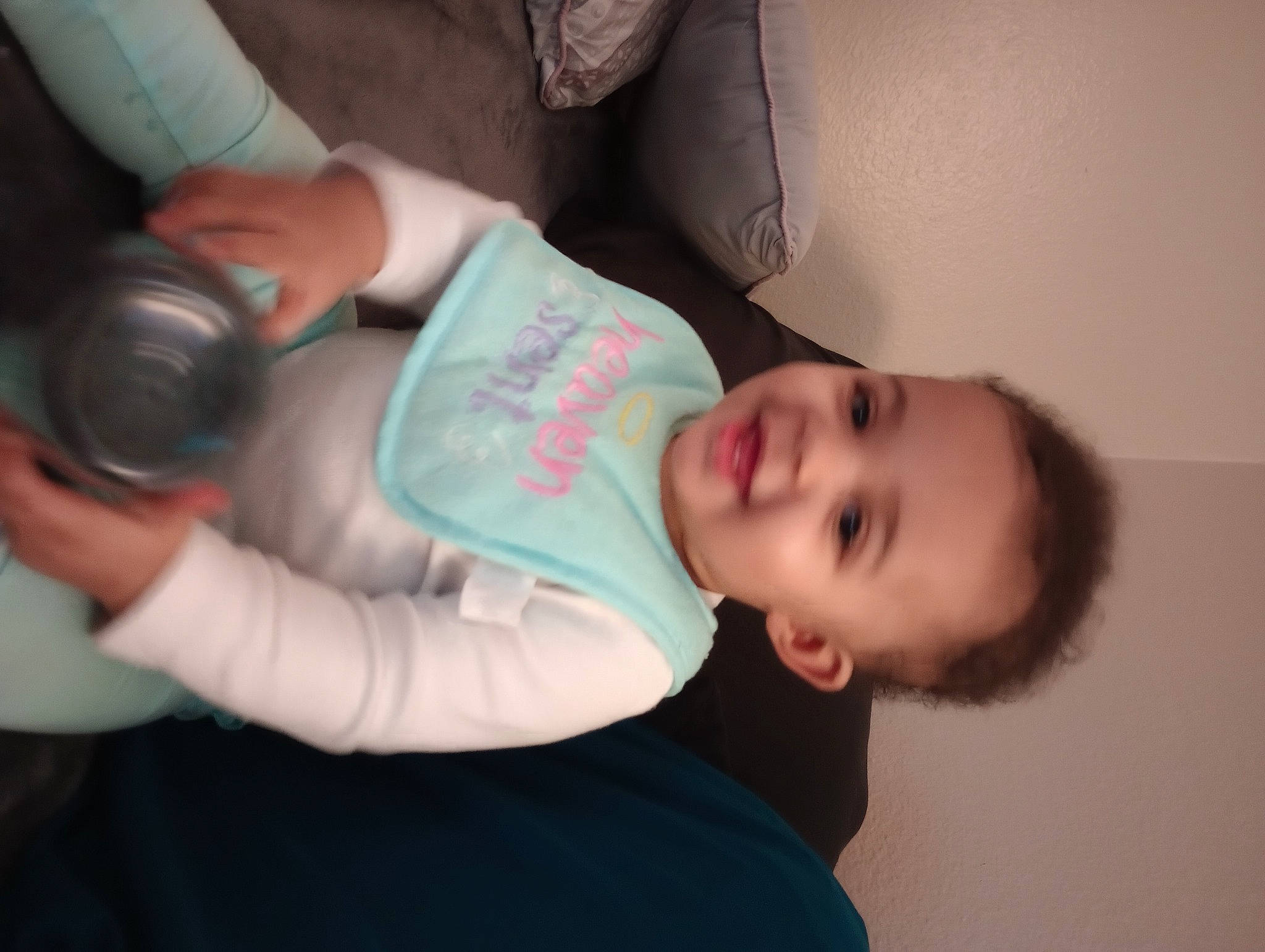 Danasia is registered to the contest to win money with this photo: arm, baby, cheek, child, comfort, ear, elbow, finger, fun, hairstyle, joint, joy, mammal, mouth, nail, nose, person, skin, smile, thumb