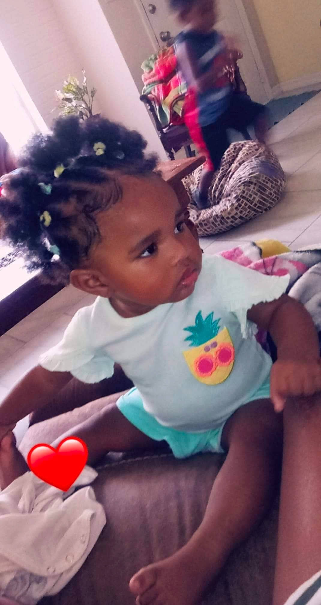 Amia is registered to the contest to win money with this photo: baby, cheek, child, daughter, ear, finger, fun, leg, person, play, skin, smile, toddler