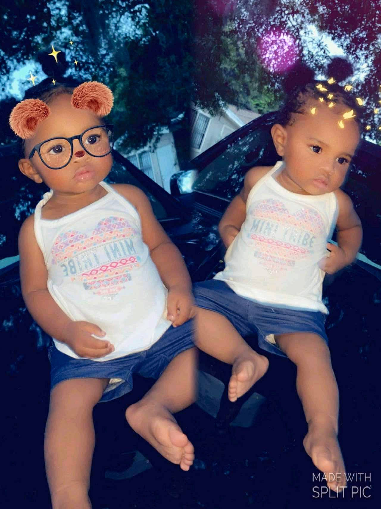 Amia joined the competition — help win amazing prizes! baby, child, daughter, fun, happy, leg, person, photography, sibling, sitting, smile, swing, t_shirt, toddler