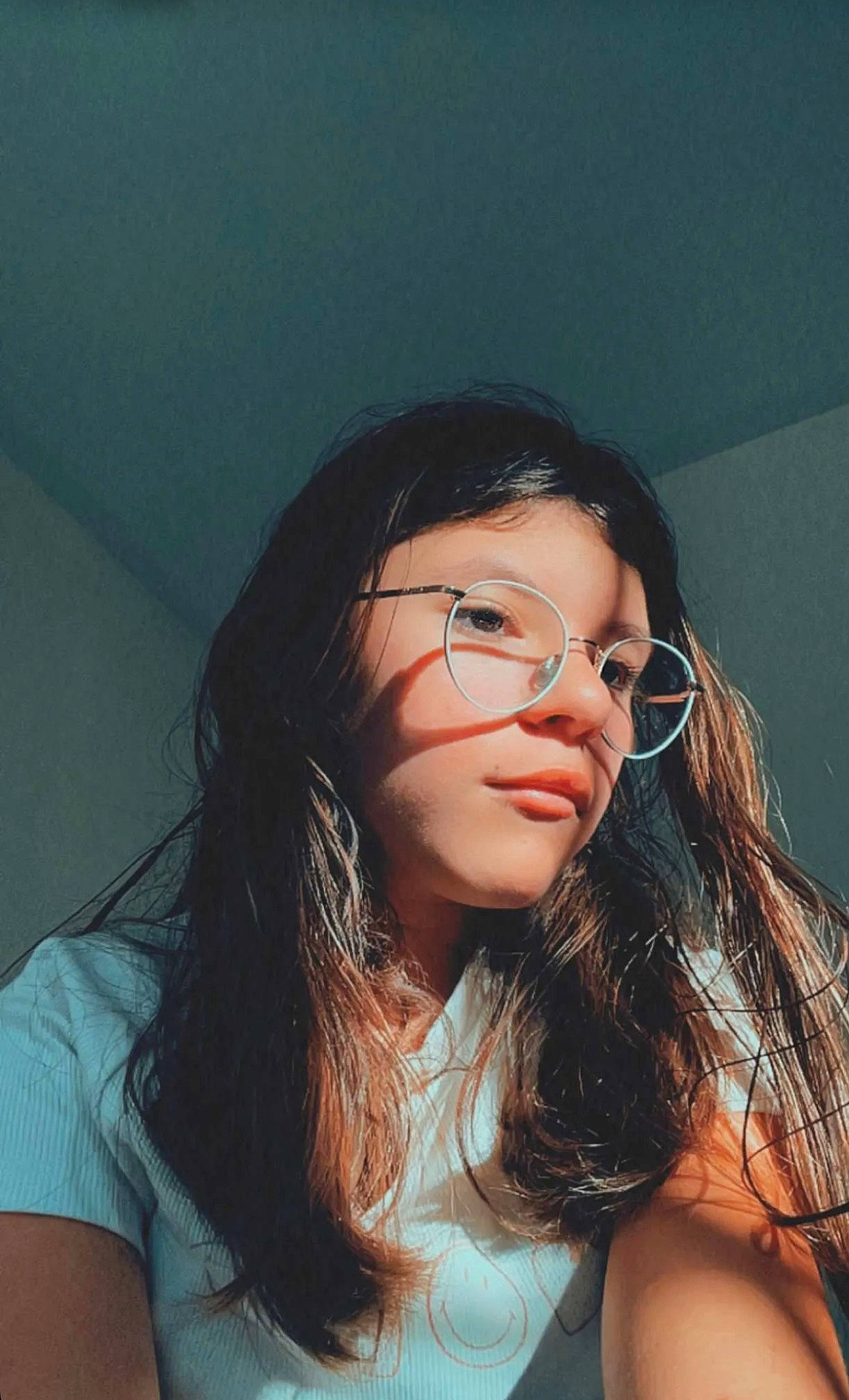 Elizabeth joined the competition — help win amazing prizes! black_hair, eyebrow, eyelash, eyewear, flash_photography, forehead, gesture, happy, jaw, joint, layered_hair, lip, long_hair, mouth, neck, nose, person, shoulder, skin, smile