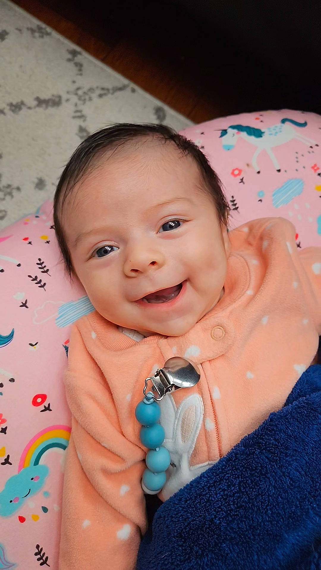 Arya joined the competition — help win amazing prizes! baby, baby_toddler_clothing, cheek, eyebrow, eyelash, face, finger, fun, gesture, happy, head, iris, joy, lip, mouth, neck, nose, person, pink, skin