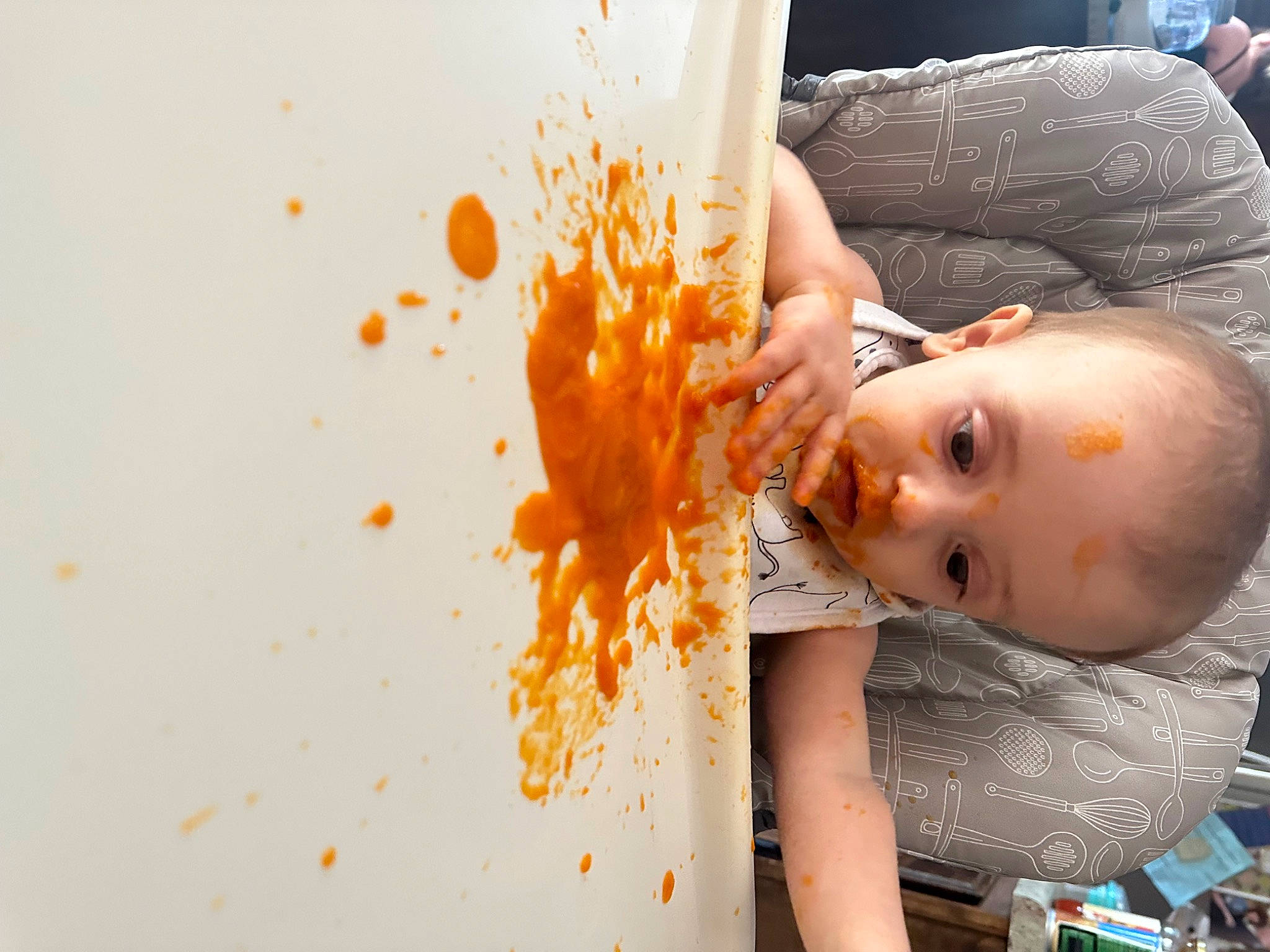 Luxton joined the competition — help win amazing prizes! child, comfort_food, cuisine, dish, food, fun, gesture, glass, happy, ingredient, junk_food, nail, orange, person, recipe, t_shirt, toddler, visual_arts