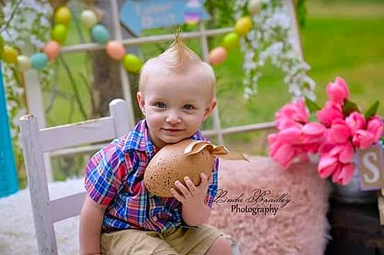 Huntley joined the competition — help win amazing prizes! baby, child, person, play, toddler