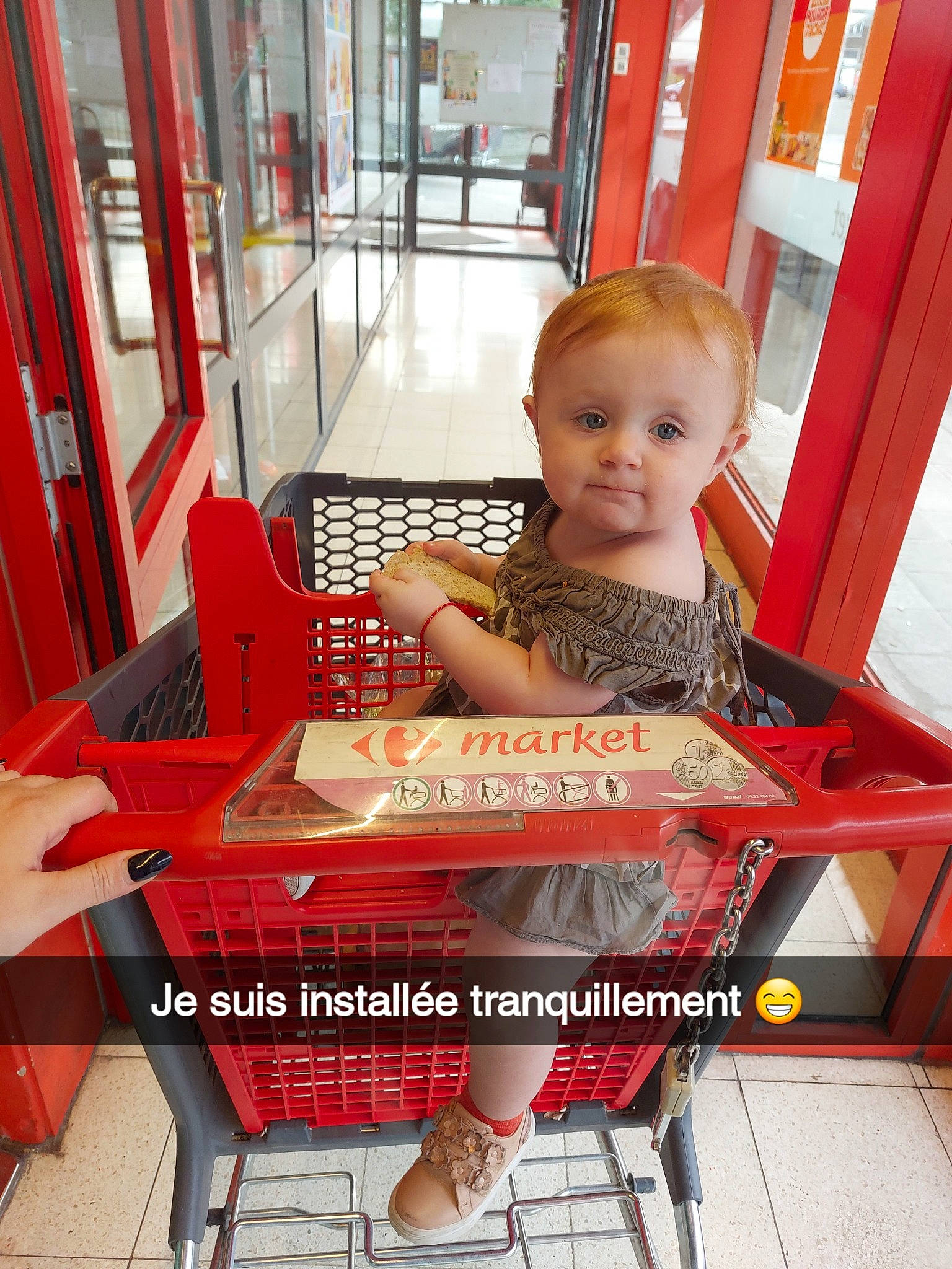 Payton participe au concours pour gagner de l'argent avec cette photo : advertising, baby, chair, child, comfort, flooring, lap, leisure, person, play, red, room, sitting, table, thigh, toddler