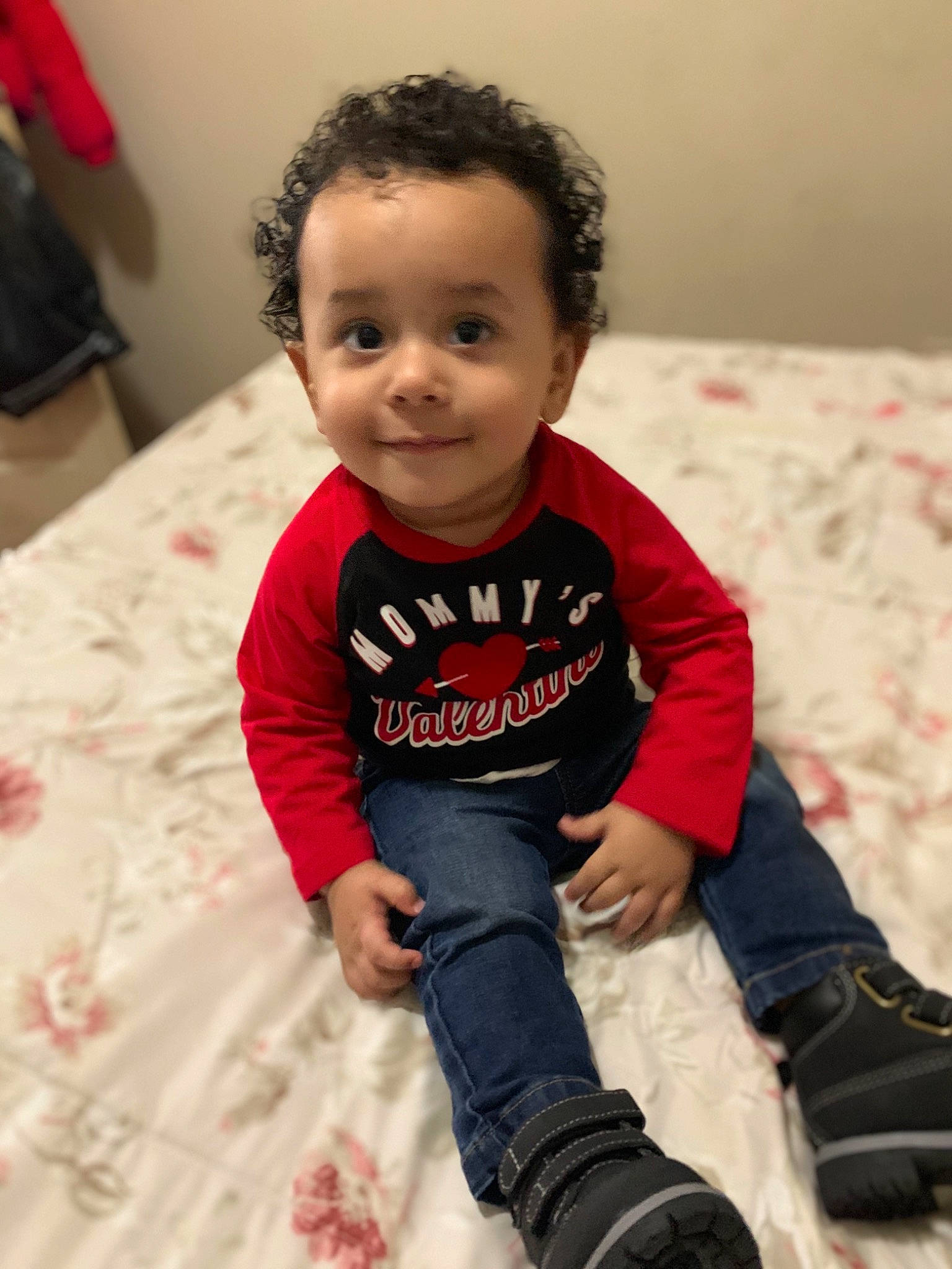 Jovanni joined the competition — help win amazing prizes! baby, baby_toddler_clothing, carmine, cheek, child, comfort, elbow, eye, finger, floor, flooring, fun, happy, head, joy, person, room, sitting, skin, sleeve