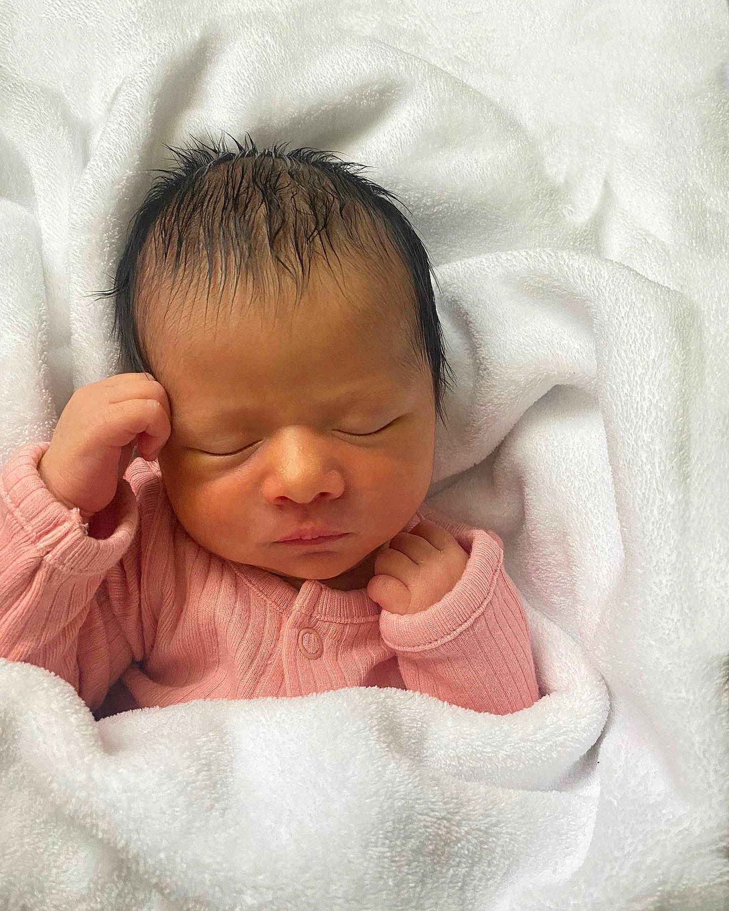 Lillie joined the competition — help win amazing prizes! arm, baby, baby_sleeping, baby_toddler_clothing, cheek, chin, comfort, ear, eye, eyebrow, face, gesture, hand, iris, lip, mouth, neck, nose, person, skin