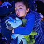 Cameron joined the competition — help win amazing prizes! bedroom, blanket, blue, child, comfort, cozy, cuddling, curly_hair, cute, dinosaur, indoors, knitted_toy, nighttime, pajamas, peaceful, portrait, resting, sleeping, soft_lighting, toy