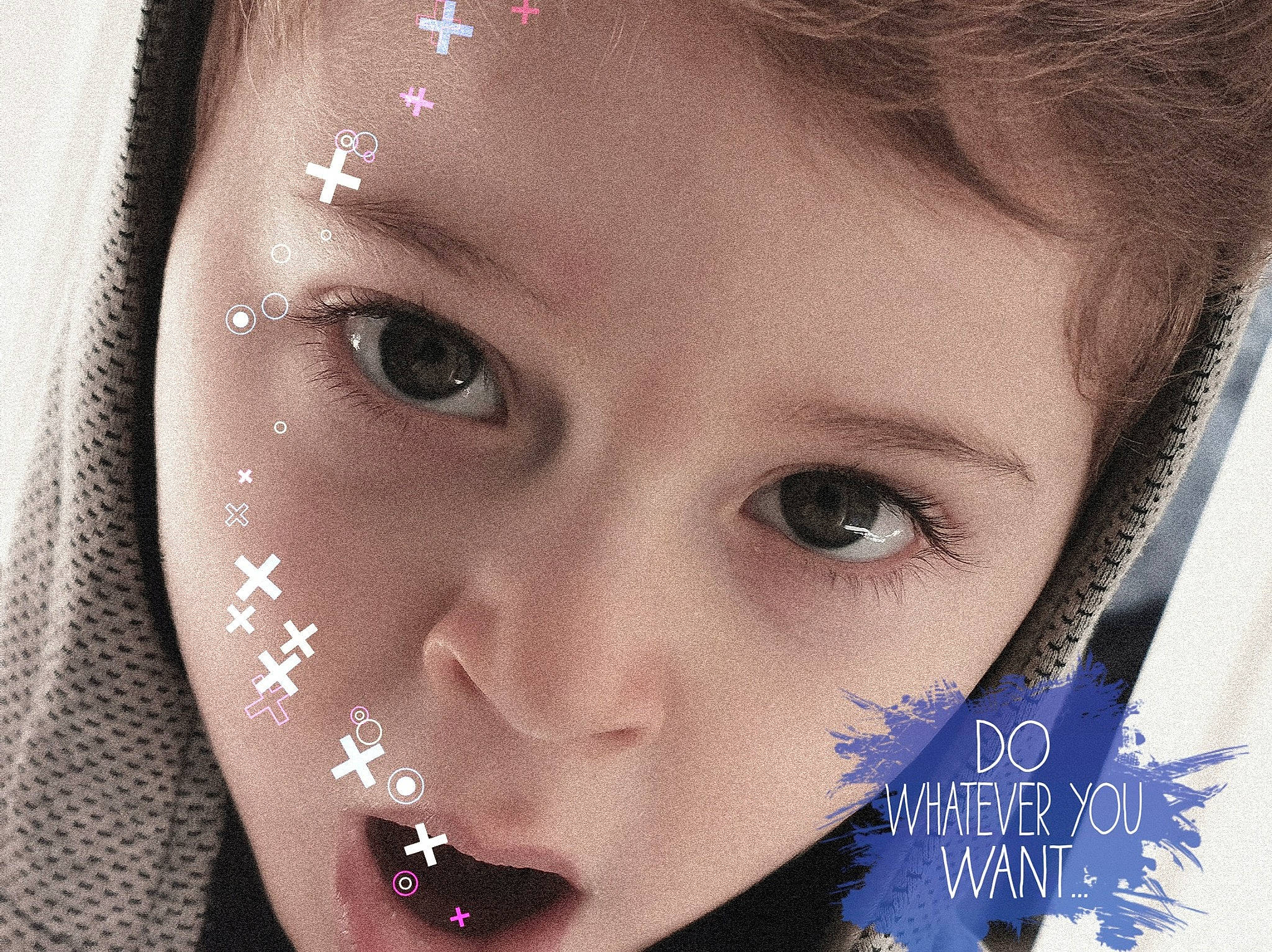 Iwel a rejoint le concours — aidez-le/la à gagner de superbes lots ! beauty, blue, cheek, child, chin, close_up, eye, eyebrow, eyelash, face, forehead, head, iris, lip, mouth, nose, organ, person, photography, pink