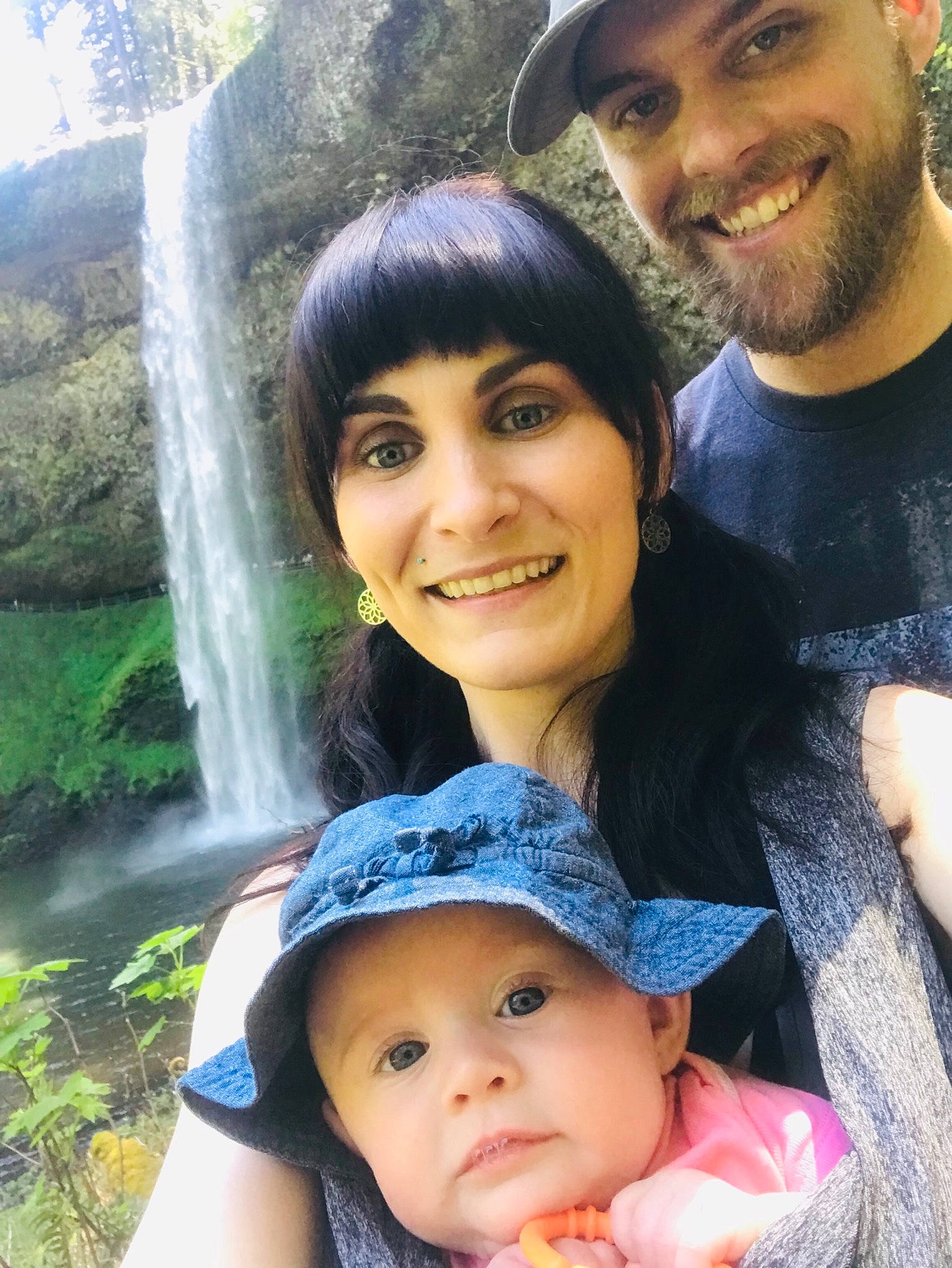 Ally joined the competition — help win amazing prizes! black_hair, child, daughter, face, family, father, fun, happy, head, headwear, joy, love, mother, people, person, photography, selfie, skin, smile, toddler