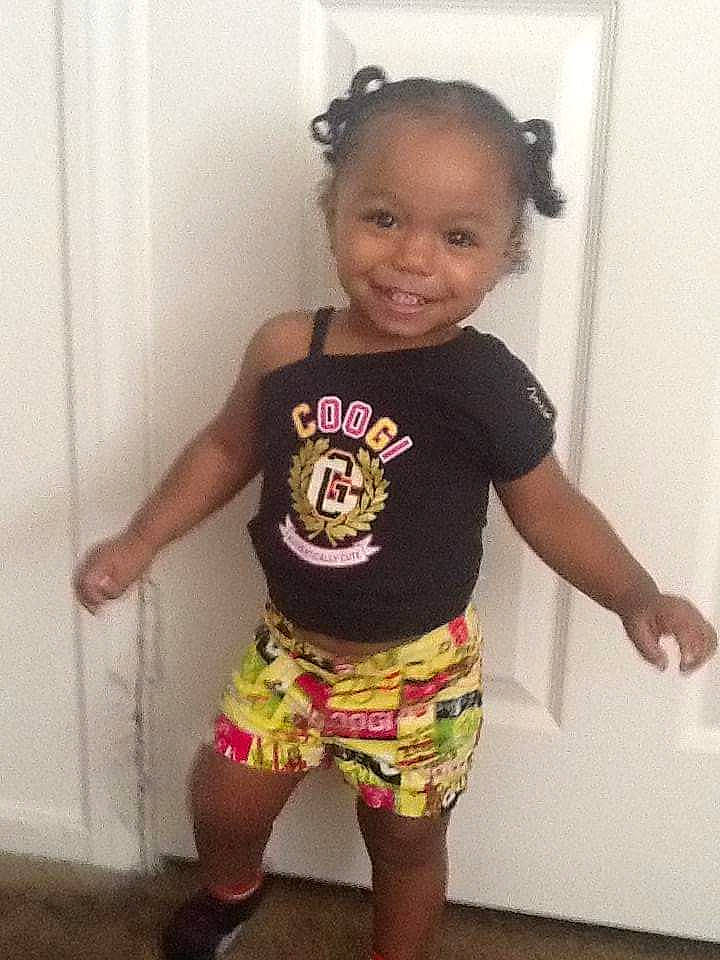 Jahzara joined the competition — help win amazing prizes! active_shorts, arm, baby_toddler_clothing, clothing, cool, dress, hair, happy, head, joint, joy, leg, neck, person, shorts, shoulder, skin, sleeve, smile, standing