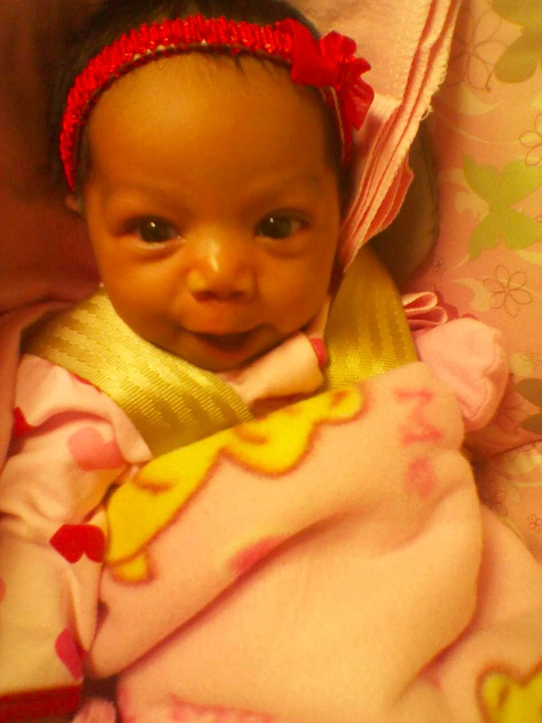 Jahzara joined the competition — help win amazing prizes! baby, baby_toddler_clothing, cheek, chin, comfort, dress, eyebrow, face, finger, hand, head, human_body, iris, lip, mouth, nose, person, pink, skin, textile