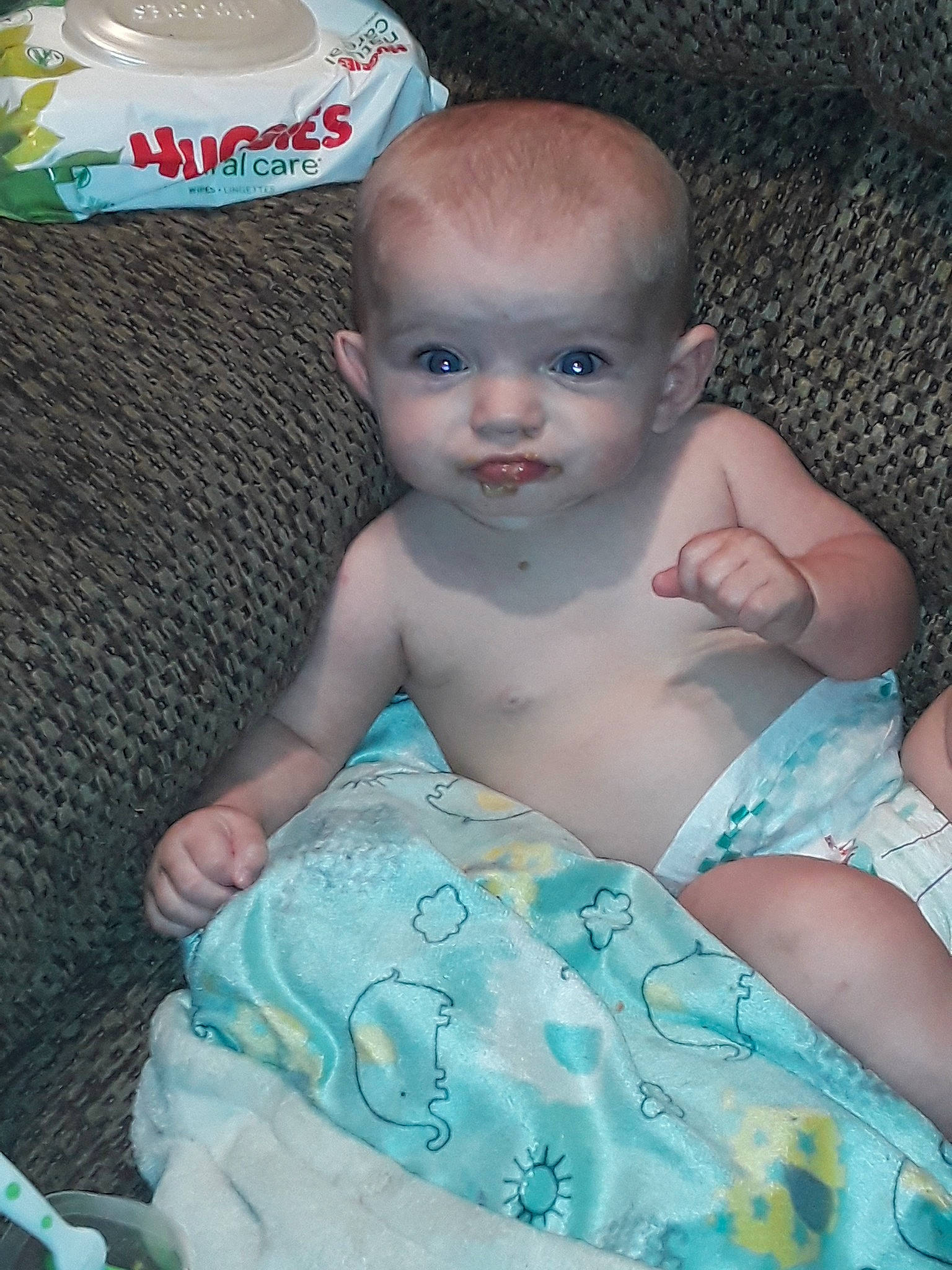 Harleigh joined the competition — help win amazing prizes! baby, baby_products, child, diaper, eye, iris, person, product, toddler