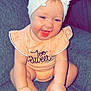 Suttyn joined the competition — help win amazing prizes! accessories, baby, babylaughing, clothing, couch, cushion, face, furniture, happy, head, homedecor, jewelry, laughing, necklace, pants, person, photography, portrait, sitting, t_shirt