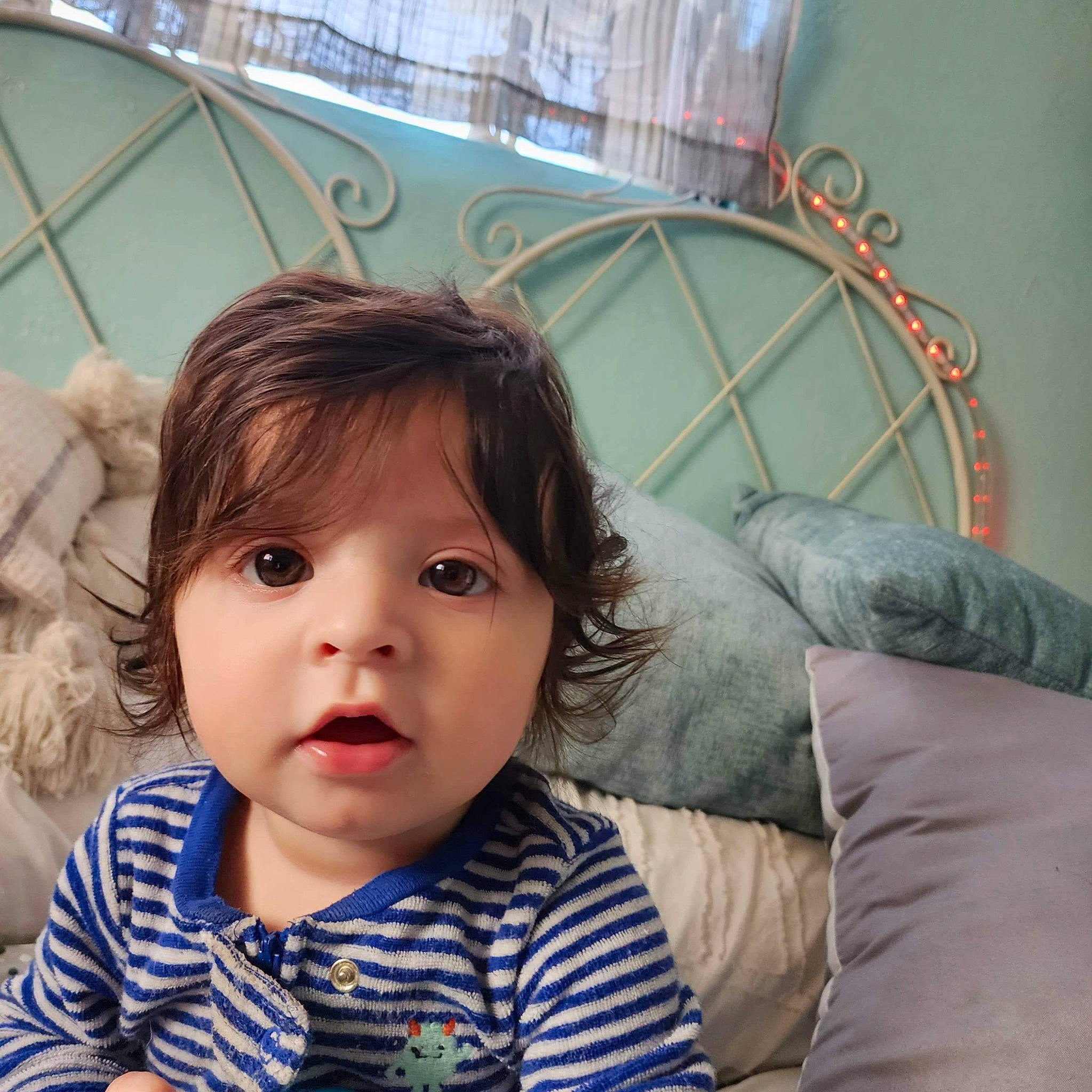 Angel joined the competition — help win amazing prizes! baby_toddler_clothing, blue, cheek, comfort, cool, couch, eye, eyebrow, eyelash, hair, happy, head, iris, lip, mouth, nose, organ, person, skin, textile