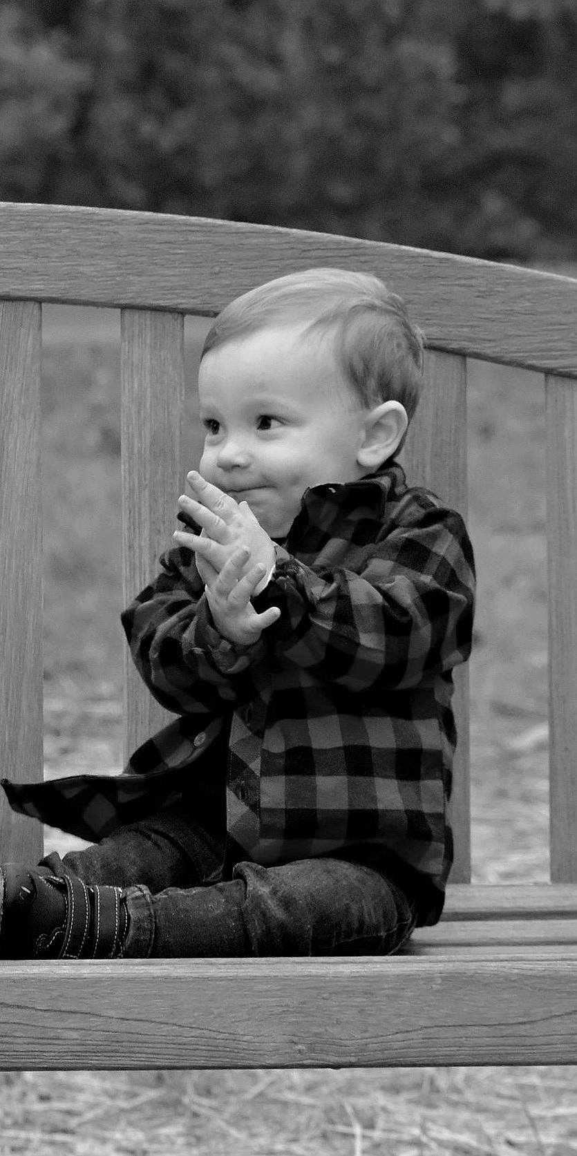Waylon joined the competition — help win amazing prizes! baby, baby_toddler_clothing, black_and_white, child, flash_photography, fun, grass, happy, monochrome, monochrome_photography, pattern, person, plaid, portrait_photography, sitting, standing, stock_photography, style, tartan, toddler