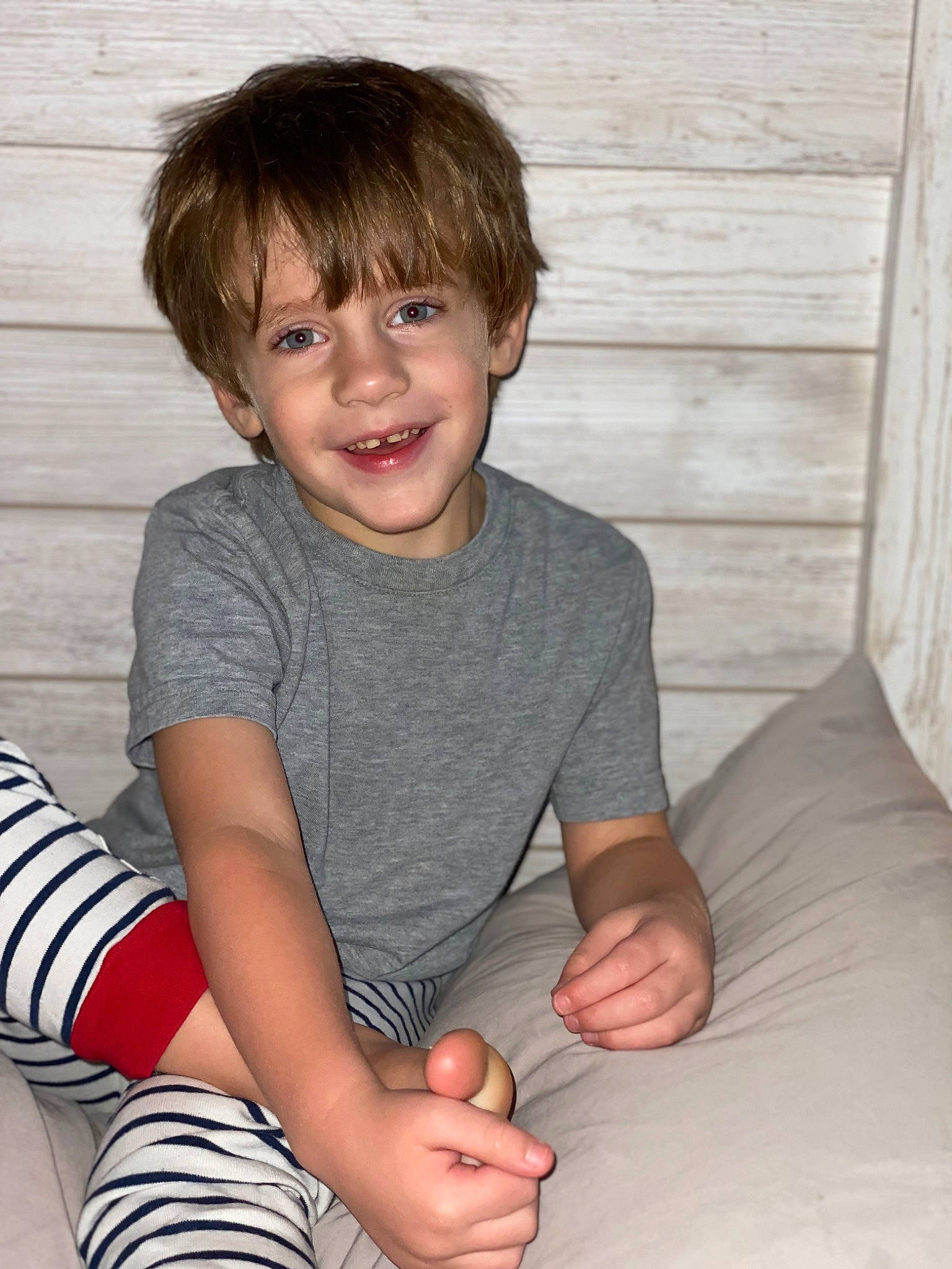 John Michael joined the competition — help win amazing prizes! baby_toddler_clothing, cheek, chin, comfort, elbow, finger, hair, hand, happy, human, joy, knee, leg, neck, people, person, skin, sleeve, smile, standing