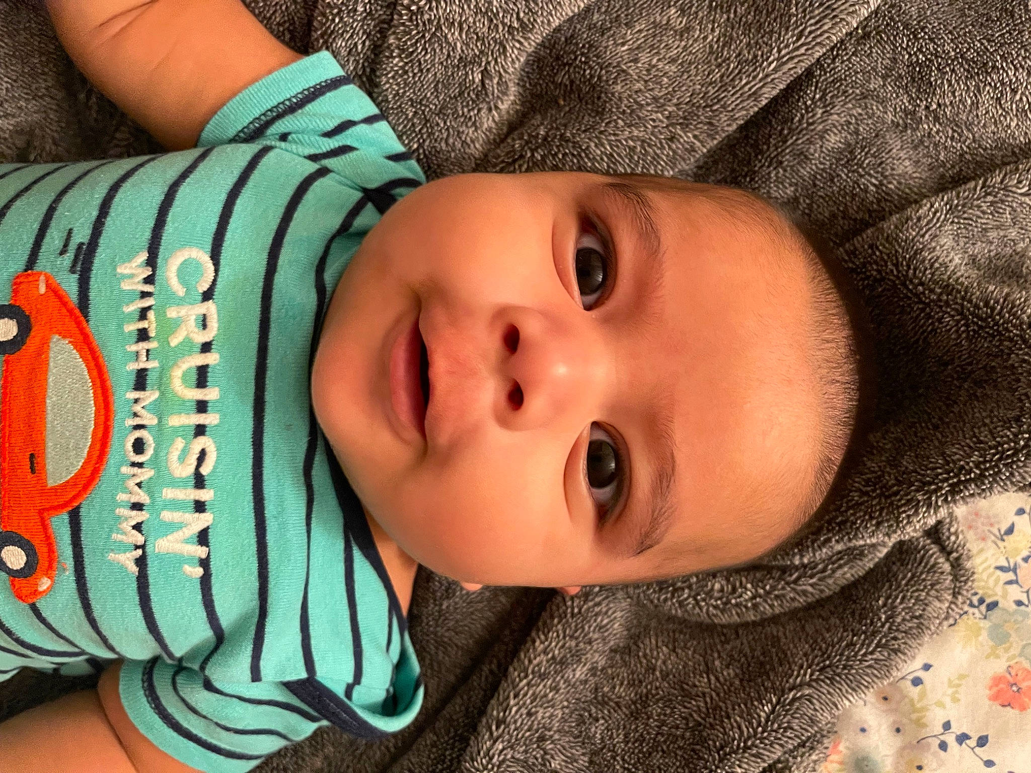 Emilio is registered to the contest to win money with this photo: baby_toddler_clothing, cheek, chin, eyebrow, eyelash, face, facial_expression, forehead, human, human_body, iris, lip, mouth, muscle, neck, nose, organ, person, product, skin