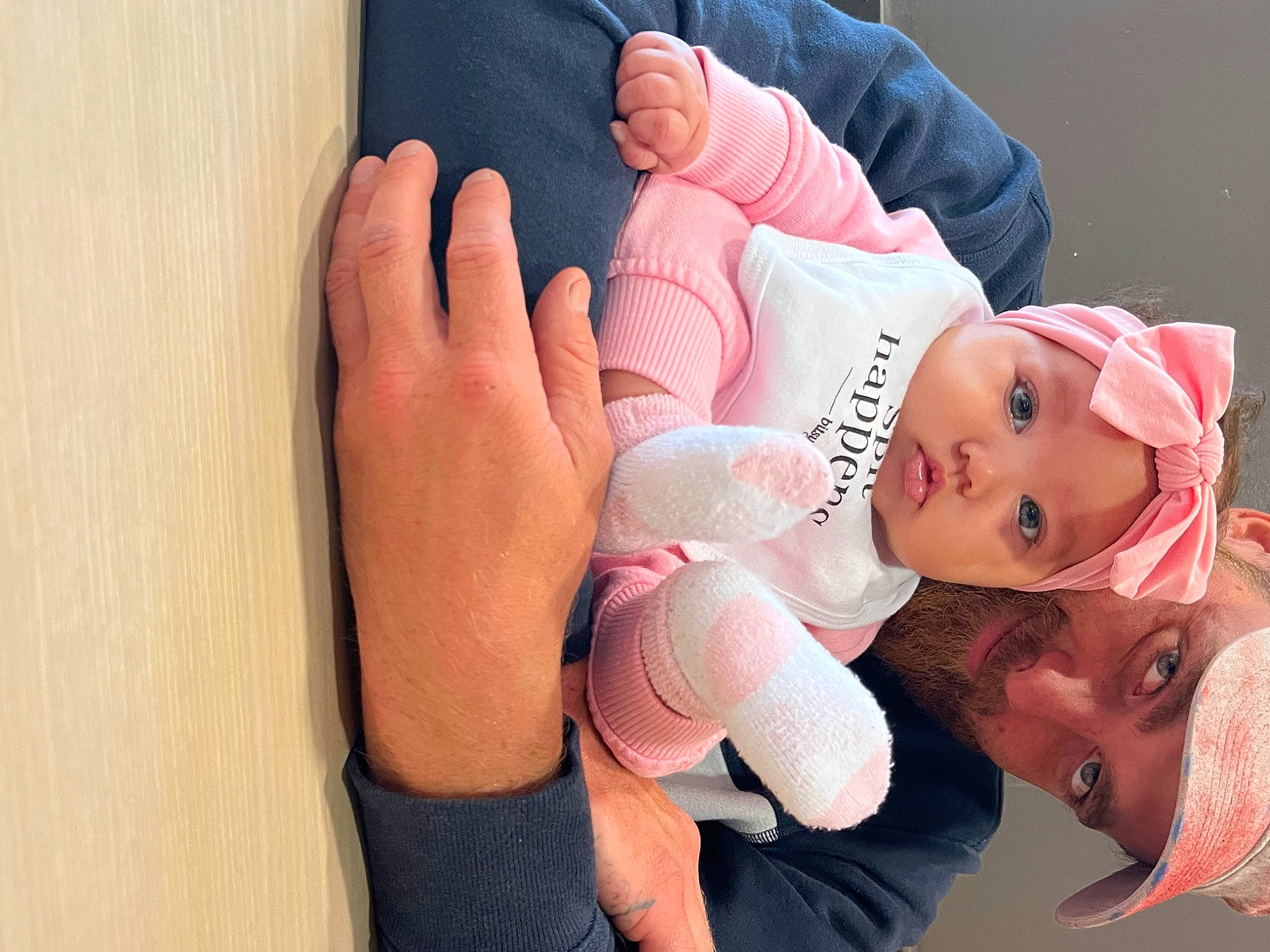 Kailea joined the competition — help win amazing prizes! baby, baby_toddler_clothing, cheek, child, comfort, finger, foot, gesture, hand, headwear, human_body, human_leg, joint, knee, leg, mouth, nail, person, skin, thigh