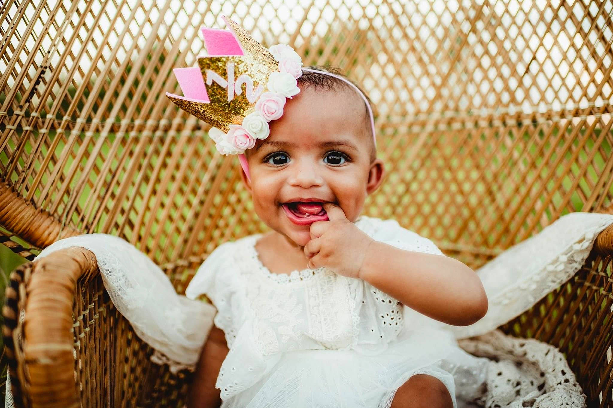 Everleigh Rose is registered to the contest to win money with this photo: baby, child, child_model, dress, fashion_accessory, fun, hair_accessory, happy, headgear, headpiece, joy, person, photo_shoot, photograph, photography, pink, portrait_photography, skin, smile, toddler