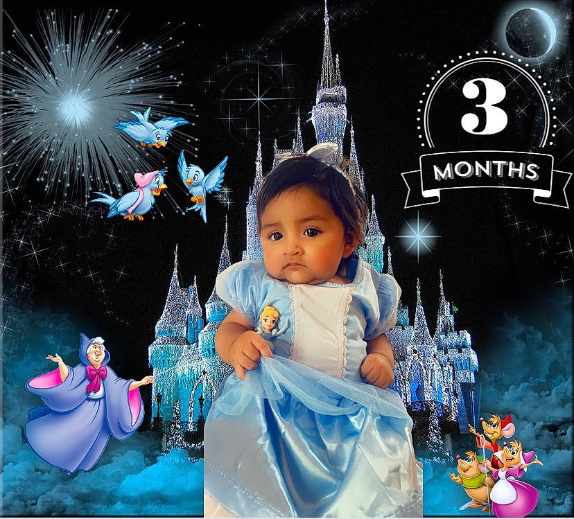 Madelynn joined the competition — help win amazing prizes! art, baby, cake, christmas_decoration, christmas_eve, doll, event, fictional_character, fun, graphics, happy, holiday, illustration, person, photomontage, snow, space, toddler, toy, winter