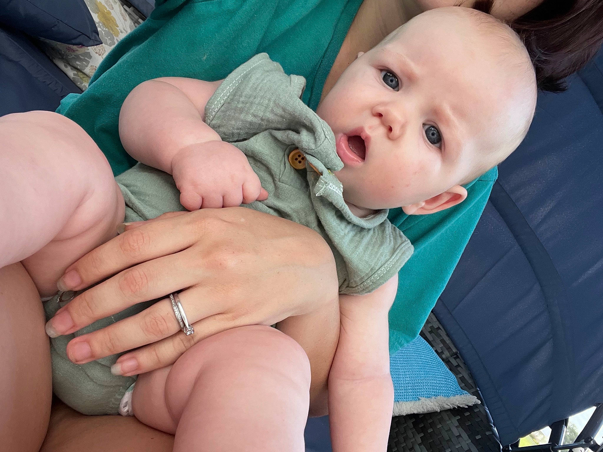 Klayton joined the competition — help win amazing prizes! abdomen, baby, baby_toddler_clothing, child, comfort, finger, foot, gesture, grass, hand, human_leg, knee, leg, nail, person, skin, stomach, thigh, thumb, toddler