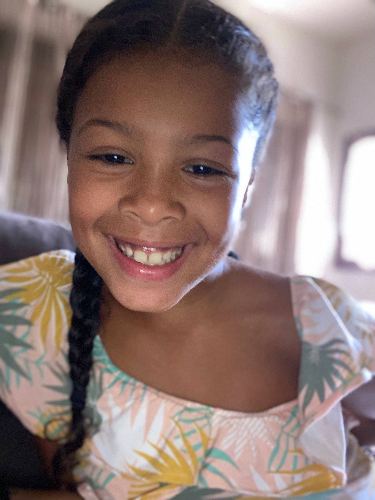 Leah a rejoint le concours — aidez-le/la à gagner de superbes lots ! beauty, black_hair, child, eyebrow, face, facial_expression, forehead, fun, hair, hairstyle, happy, head, joy, lip, person, skin, smile