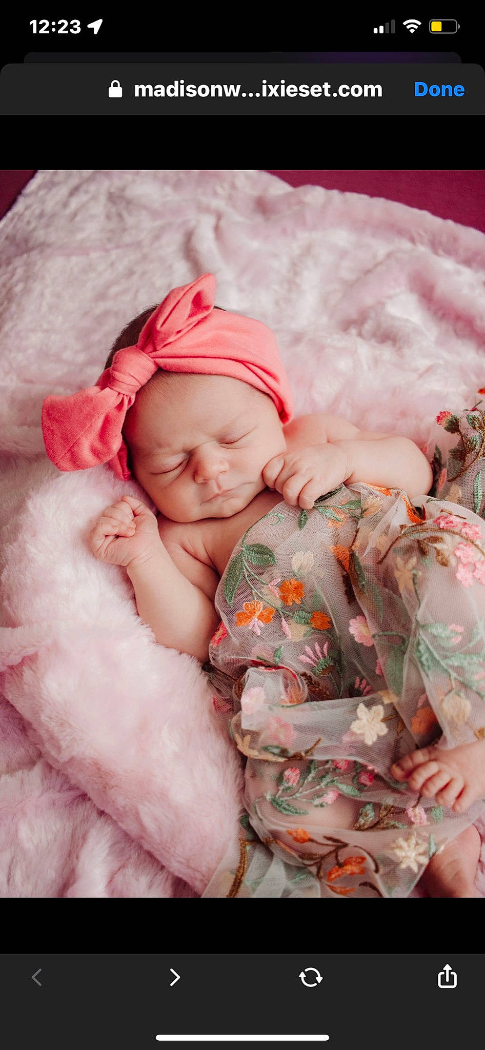 Avery is registered to the contest to win money with this photo: baby, baby_sleeping, baby_toddler_clothing, bedding, bedtime, cheek, child, comfort, eye, flesh, happy, headwear, knit_cap, linens, nap, pattern, peach, person, pink, skin