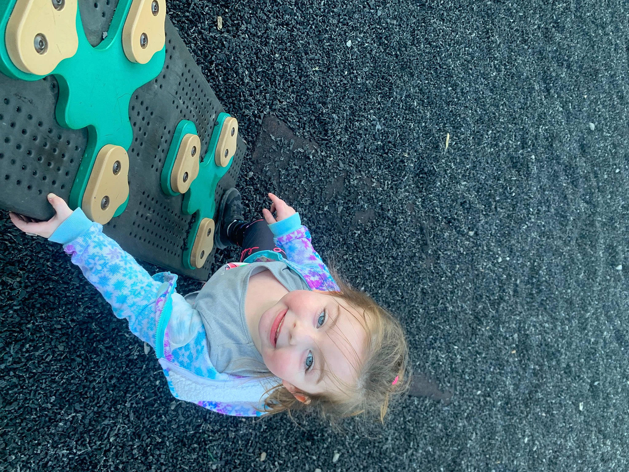 Mckinley is registered to the contest to win money with this photo: asphalt, blue, child, cool, denim, electric_blue, fashion_accessory, fun, grass, happy, joy, leisure, person, play, public_space, recreation, road_surface, sand, sport_climbing, textile