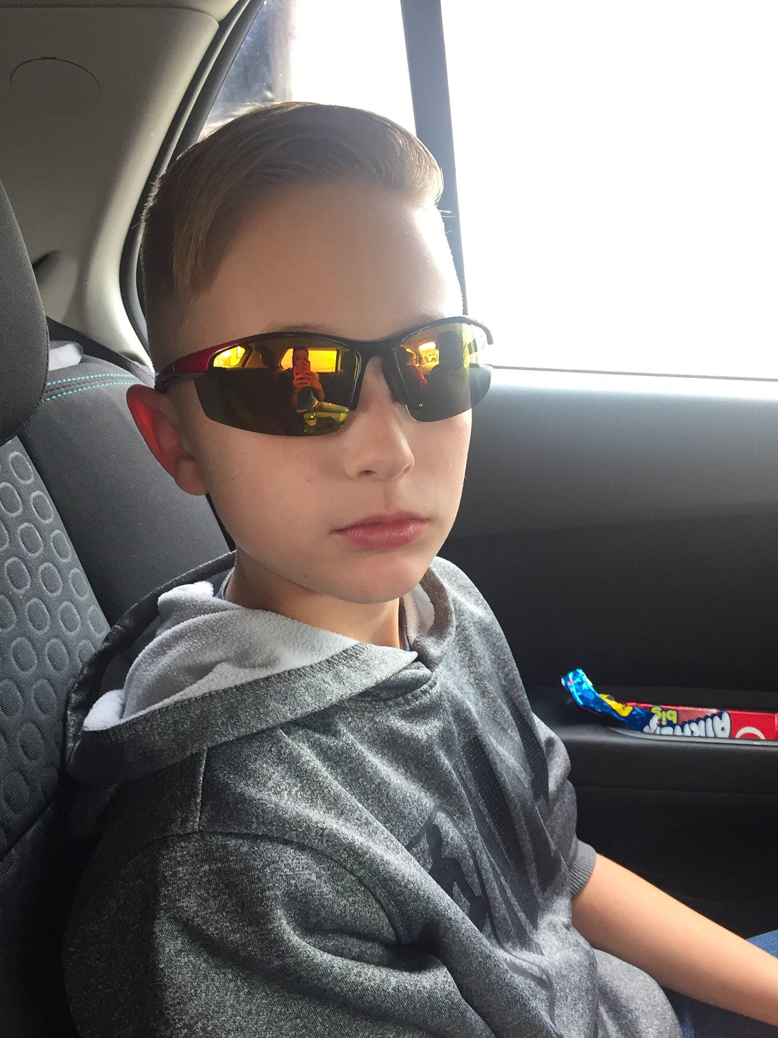 Kody joined the competition — help win amazing prizes! car_seat, cool, driving, eyewear, glasses, goggles, person, personal_protective_equipment, sunglasses, vacation, vision_care