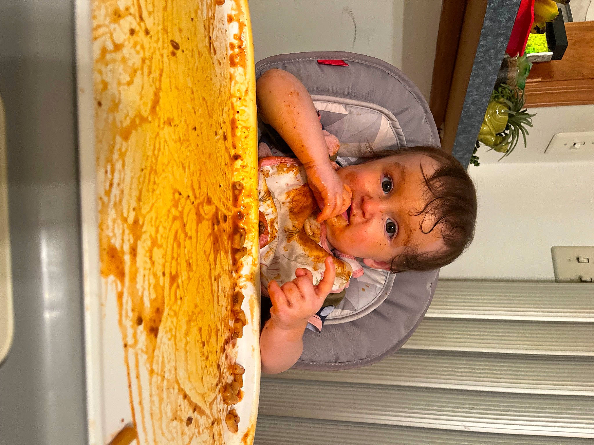 Sophia is registered to the contest to win money with this photo: baked_goods, baking, child, comfort_food, cuisine, dish, flowerpot, food, fun, gluten, happy, hat, houseplant, ingredient, person, plant, recipe, room, snack, toddler