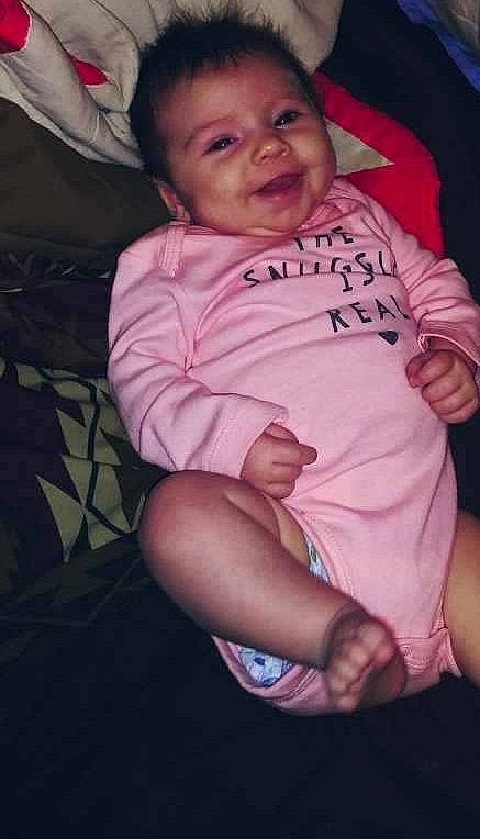 Heidi joined the competition — help win amazing prizes! arm, cheek, child, cool, day, eye, finger, forehead, hand, head, infant, leg, mouth, person, pink, product, sitting, skin, smile, toddler