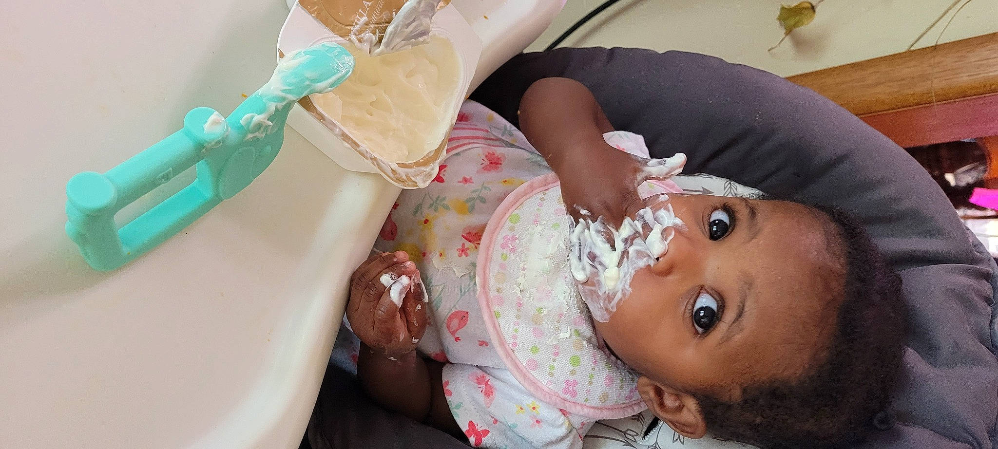 Lillian is registered to the contest to win money with this photo: baby, baby_products, baby_toddler_clothing, cheek, child, comfort, event, eyelash, health_care, hospital, linens, medical, medical_procedure, person, product, room, skin, textile, toddler