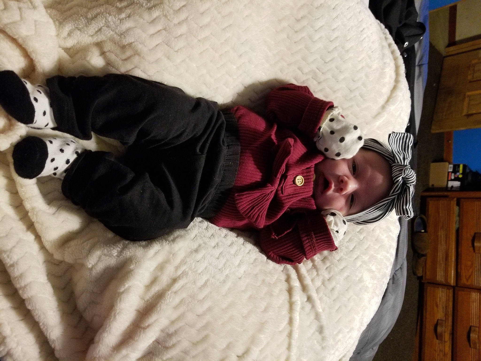 Cerabella joined the competition — help win amazing prizes! baby, child, comfort, door, flooring, fun, fur, human_leg, knee, linens, magenta, nap, person, room, sitting, sunglasses, thigh, toddler, tree, winter