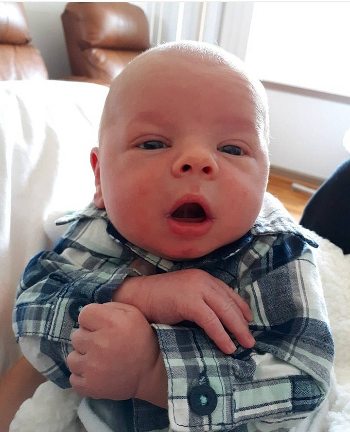 Carl joined the competition — help win amazing prizes! baby, cheek, child, chin, design, eye, face, facial_expression, finger, forehead, head, lip, mouth, muscle, nose, pattern, person, skin, smile, thumb