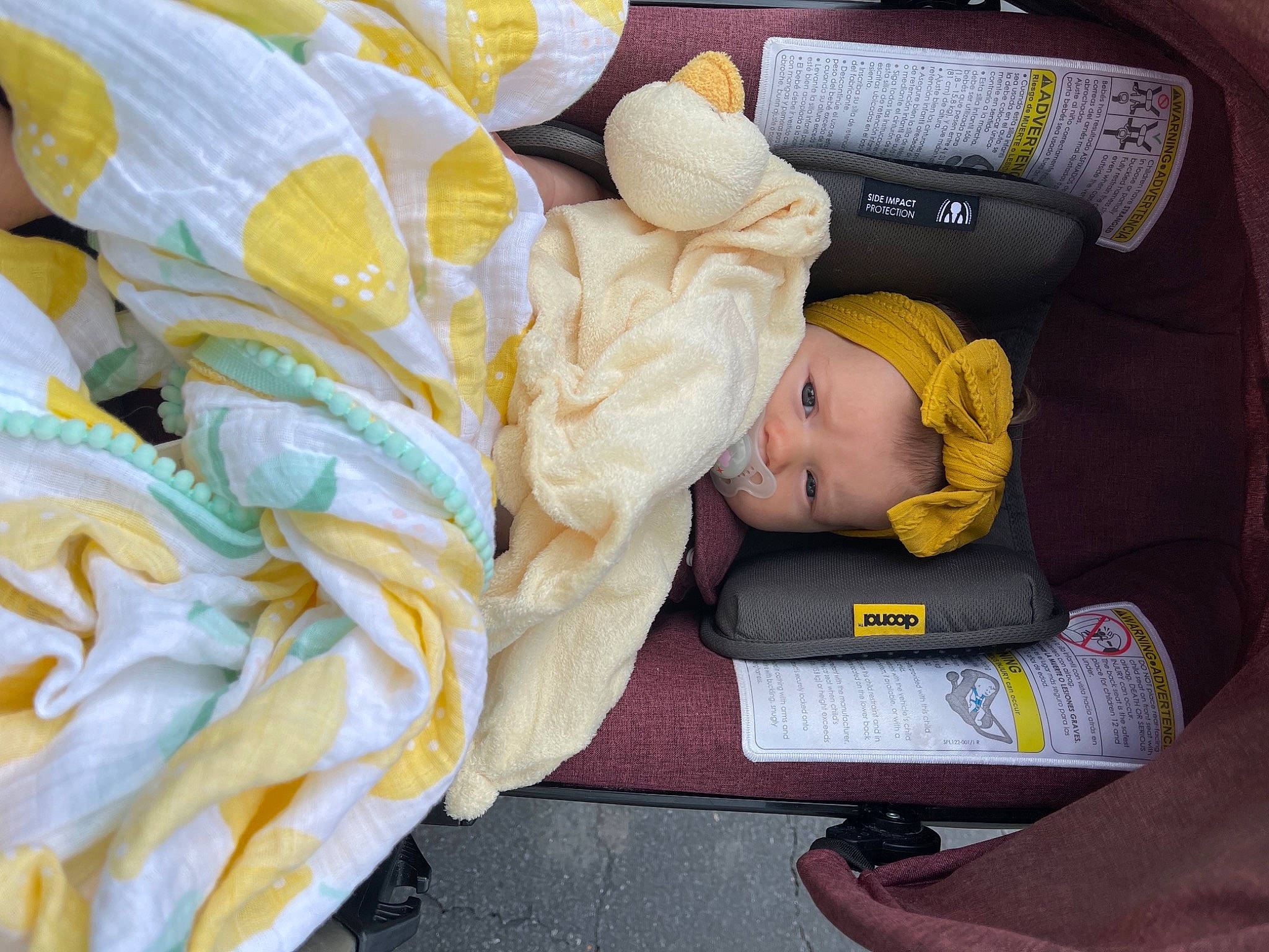 Dottie joined the competition — help win amazing prizes! baby, baby_carriage, baby_products, baby_sleeping, baby_toddler_clothing, car_seat, child, comfort, headgear, lap, linens, nap, person, room, sitting, sleep, toddler