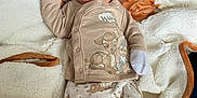Greyson joined the competition — help win amazing prizes! newborn, baby, sleeping, pajamas, hat, blanket, cute, infant, cozy, soft, clothing, cartoon, animal_print, white_socks, indoors, resting, child, peaceful, warm, bed