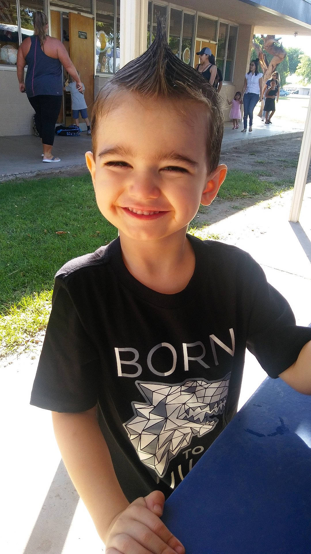 Talon joined the competition — help win amazing prizes! boy, child, cool, day, fun, girl, hair, hairstyle, happiness, joy, person, product, smile, t_shirt, vacation