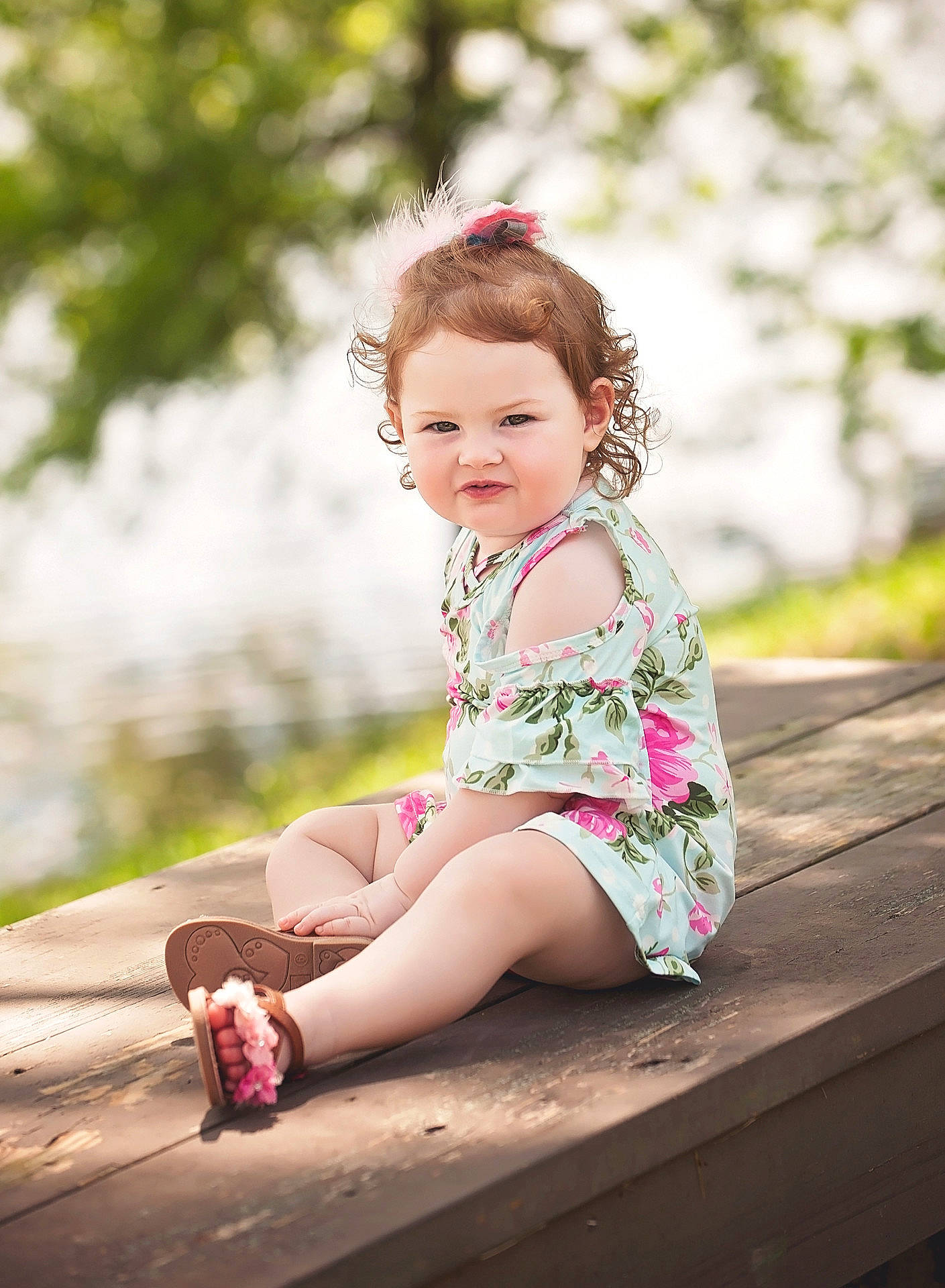 Alyson joined the competition — help win amazing prizes! beauty, child, child_model, dress, fun, girl, happiness, human_hair_color, leg, person, photo_shoot, photograph, photography, pink, portrait_photography, shoulder, sitting, skin, smile, summer