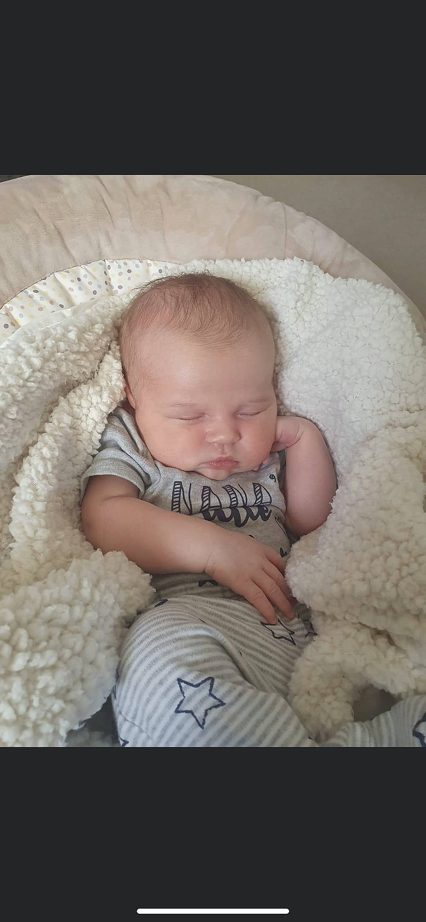 Kye is registered to the contest to win money with this photo: baby, baby_sleeping, cheek, child, comfort, eye, face, fur, head, mouth, nose, person, photograph, photography, portrait_photography, product, skin, sleep, smile, toddler