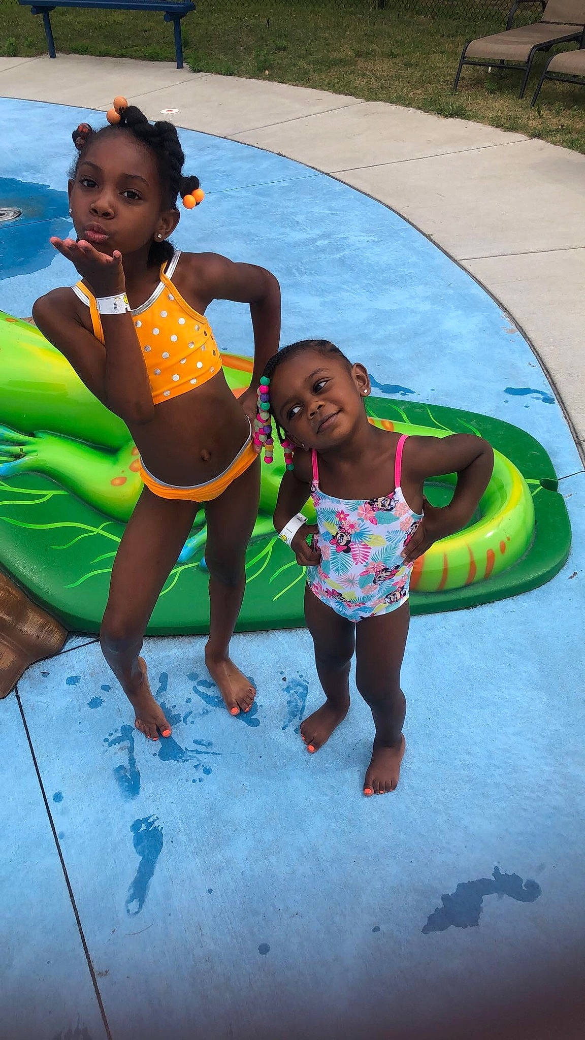 Dekota joined the competition — help win amazing prizes! barefoot, child, event, foot, fun, games, green, happy, human_leg, joy, leisure, one_piece_swimsuit, person, photograph, play, recreation, snapshot, swimwear, thigh, toddler