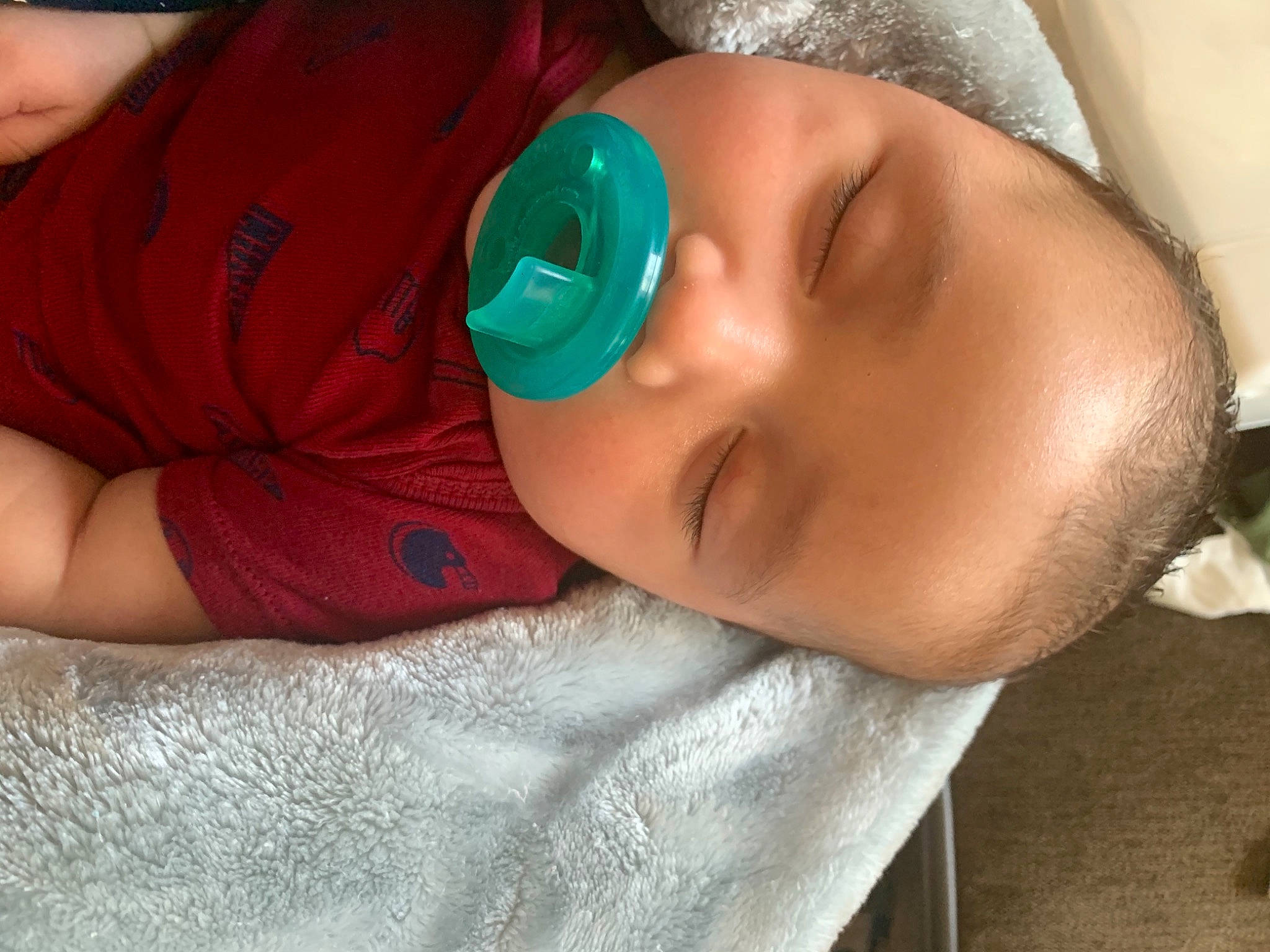 Jesiah is registered to the contest to win money with this photo: baby, baby_toddler_clothing, cheek, child, eyelash, lip, person, toddler