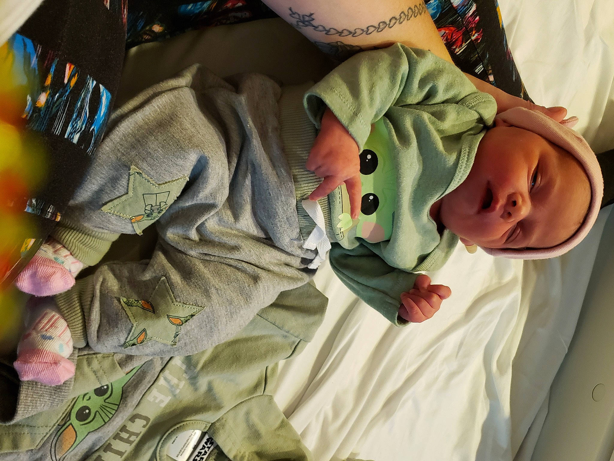 Esperanza is registered to the contest to win money with this photo: baby, baby_carriage, baby_products, baby_safety, baby_toddler_clothing, cheek, child, comfort, human_body, linens, mouth, pattern, people, person, product, room, skin, sleep, sleeve, textile