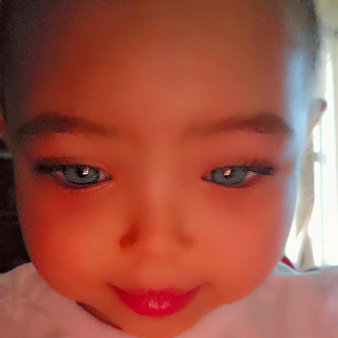 Journii is registered to the contest to win money with this photo: accessories, bodypart, child, clothing, cosmetics, doll, face, female, frown, girl, happy, hat, head, lipstick, mouth, person, photography, portrait, sad, toy