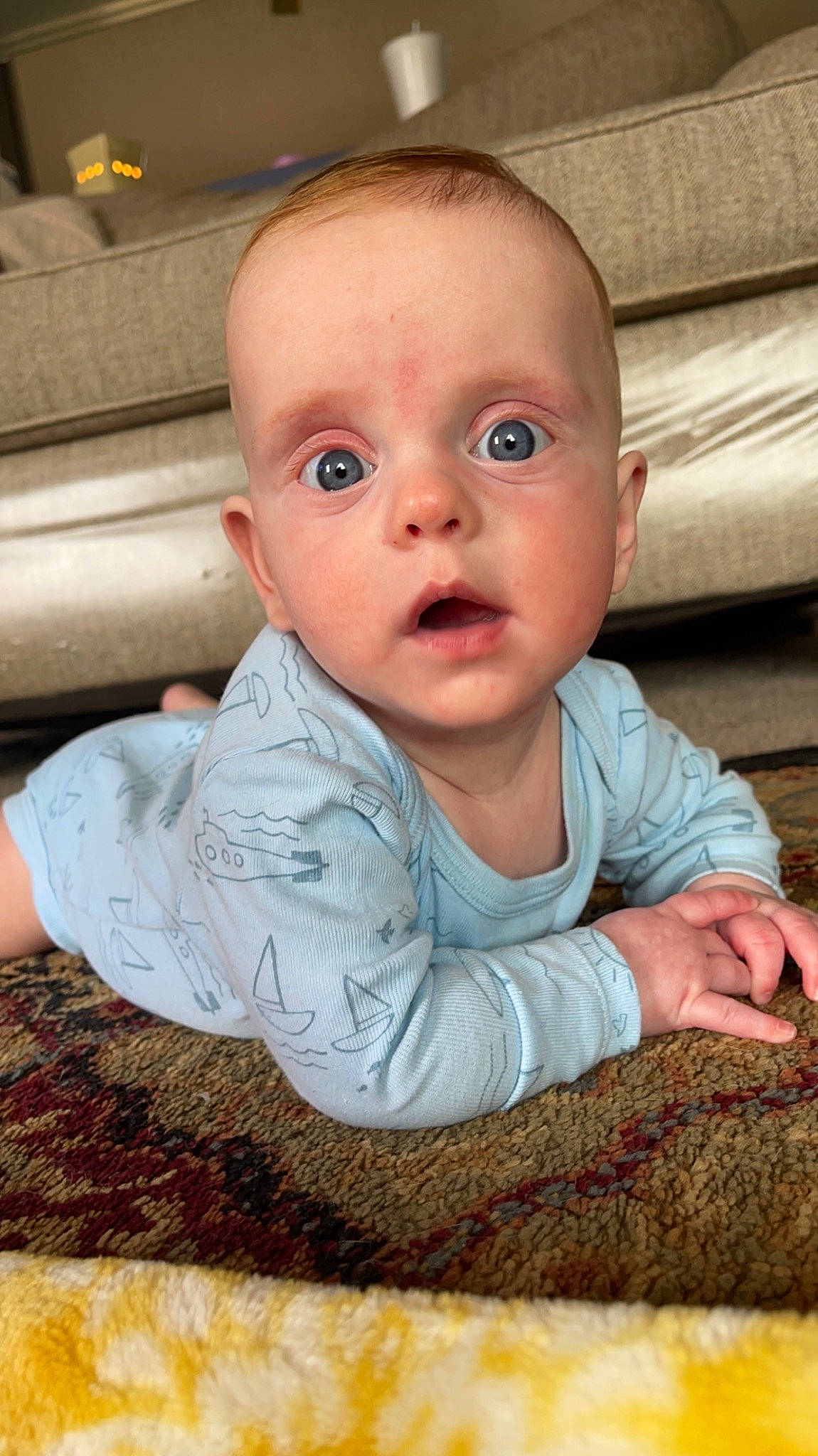 Ivan joined the competition — help win amazing prizes! baby, baby_toddler_clothing, cheek, child, chin, comfort, finger, flooring, fun, grass, happy, head, nose, person, sitting, skin, sleeve, surprise, thumb, toddler