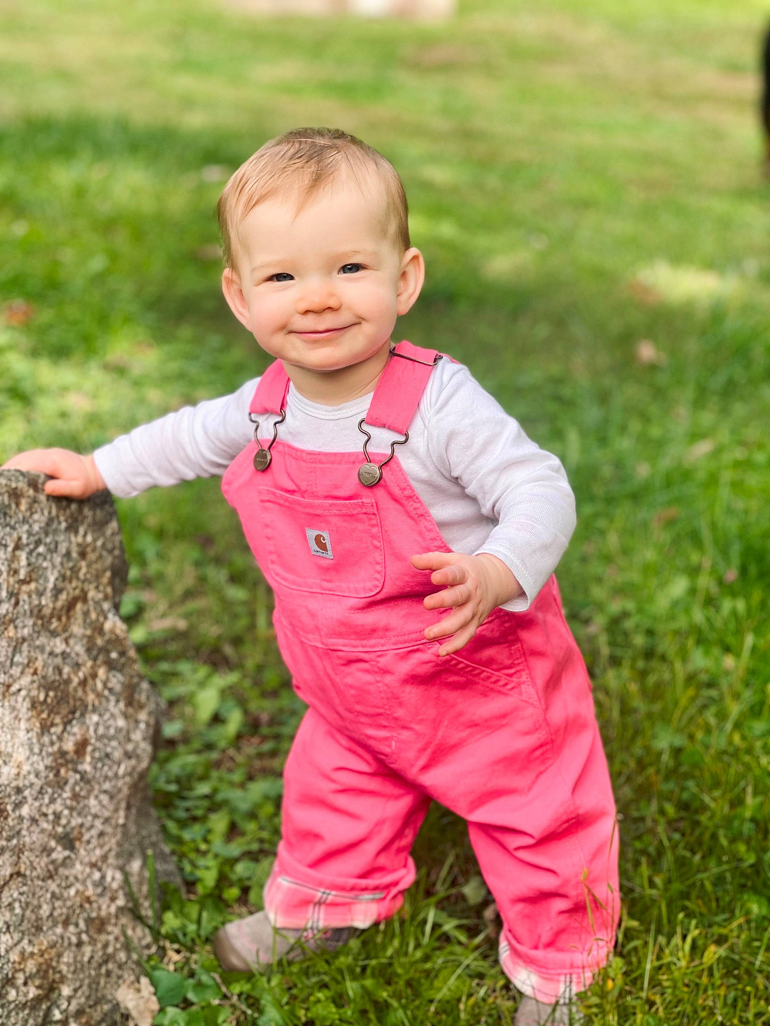 Kayleigh is registered to the contest to win money with this photo: baby, baby_toddler_clothing, eye, fun, gesture, grass, grass_family, grassland, happy, joy, lawn, leaf, leisure, outerwear, people_in_nature, person, plant, sitting, skin, smile