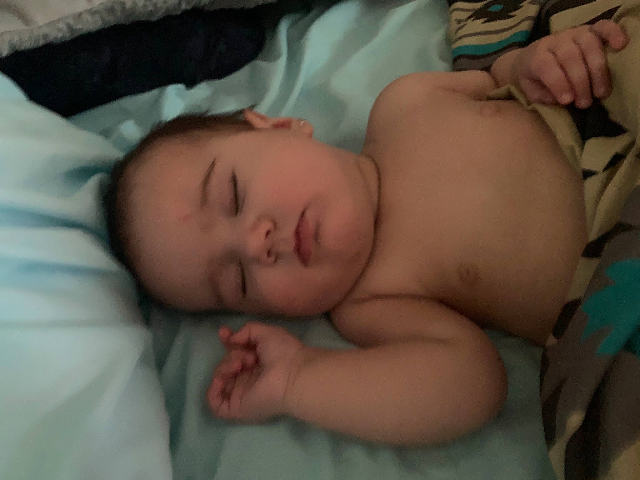 Blakeleigh is registered to the contest to win money with this photo: abdomen, baby, baby_products, baby_sleeping, baby_toddler_clothing, bedding, bedtime, birth, cheek, chest, child, childbirth, comfort, diaper, linens, nap, person, skin, sleep, stomach