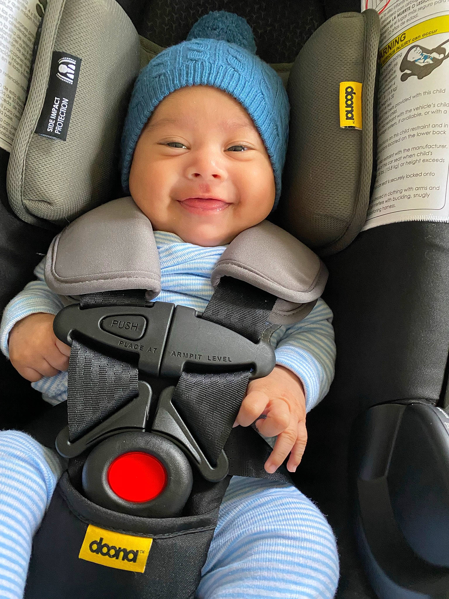 Nathan joined the competition — help win amazing prizes! auto_part, baby, baby_in_car_seat, baby_products, car_seat, car_seat_cover, child, comfort, electric_blue, finger, head_restraint, headwear, joy, nail, person, personal_protective_equipment, seat_belt, service, sitting, smile